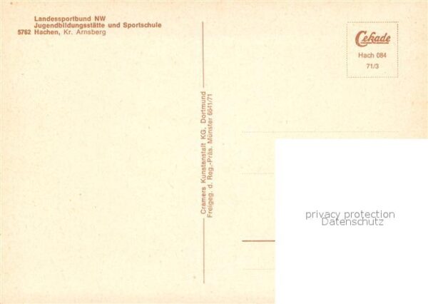 Hachen Sauerland Fliegeraufnahme Jugendbildungsstätte – Bild 2
