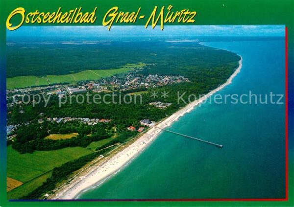 Graal-Mueritz Ostseebad Fliegeraufnahme