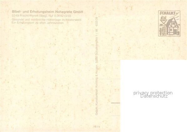 Pracht Hamm Bibel- Erholungsheim Hohegrete – Bild 2