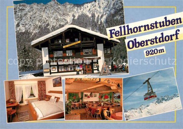 Oberstdorf Fellhornstuben Luftseilbahn