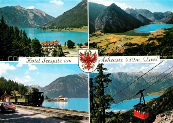Achensee Hotel Seespitz Luftseilbahn Eisenbahn