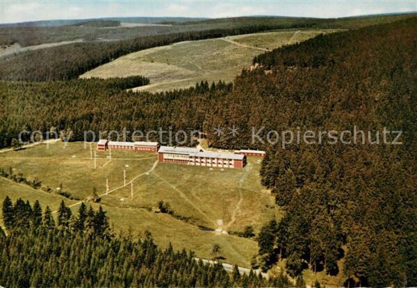 St Andreasberg Harz Fliegeraufnahme Internationales Haus So