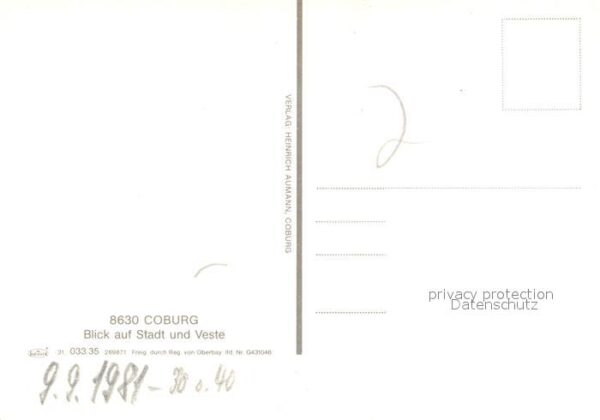 Coburg Fliegeraufnahme Veste Panorama – Bild 2