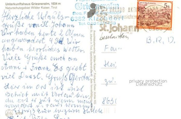 Wilder Kaiser Unterkunftshaus Griesneralm – Bild 2