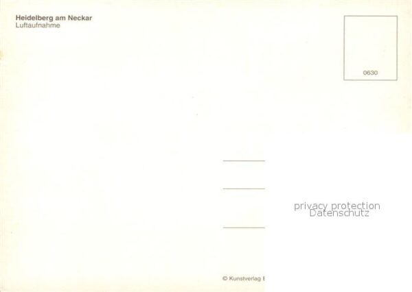 Heidelberg Neckar Fliegeraufnahme – Bild 2