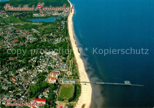 Heringsdorf Ostseebad Usedom Fliegeraufnahme