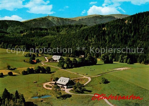 Hinterzarten Fliegeraufnahme