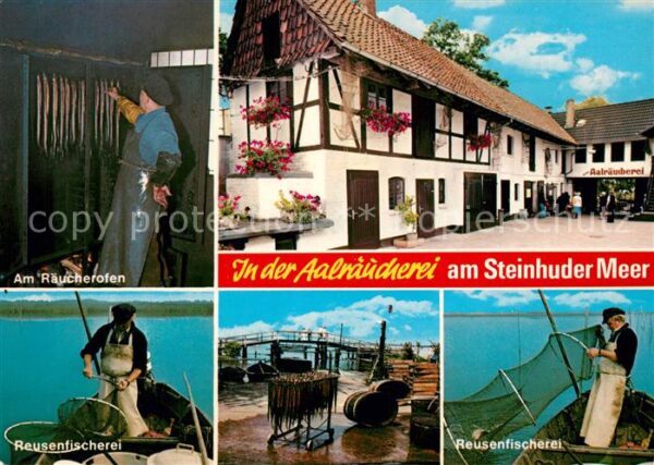 Steinhuder Meer Aalräucherei Räucherofen Reusenfischere