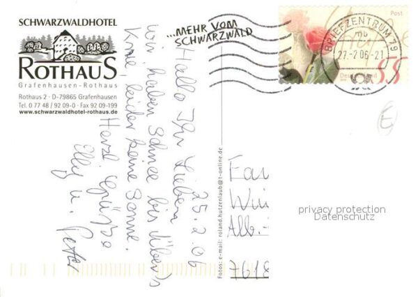 Grafenhausen Schwarzwald Schwarzwaldhotel Rothaus – Bild 2