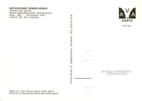 Altenahr Mayschosser Weinkeller – Bild 2