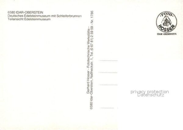 Idar-Oberstein Deutsches Edelsteinmuseum Schleiferbrun – Bild 2