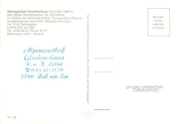 Zell See Alpengasthof Glocknerhaus – Bild 2
