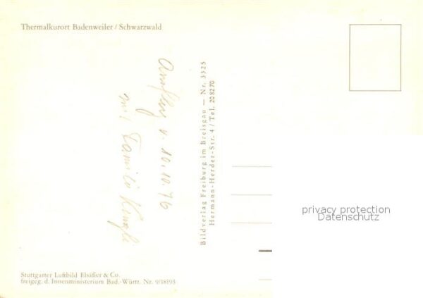 Badenweiler Fliegeraufnahme – Bild 2