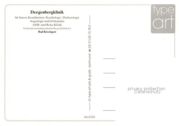 Bad Kissingen Deegenbergklinik – Bild 2
