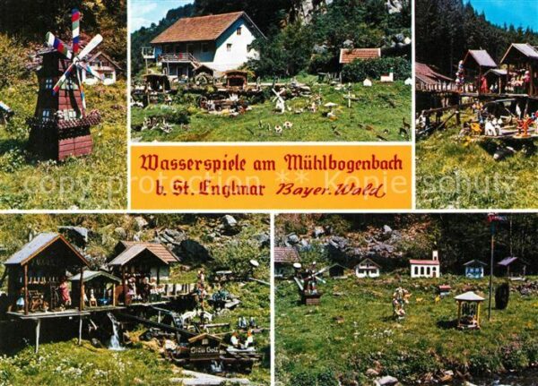 St Englmar Wasserspiele am Mühlbogenbach