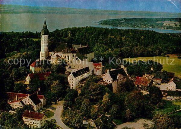 Kloster Andechs Fliegeraufnahme