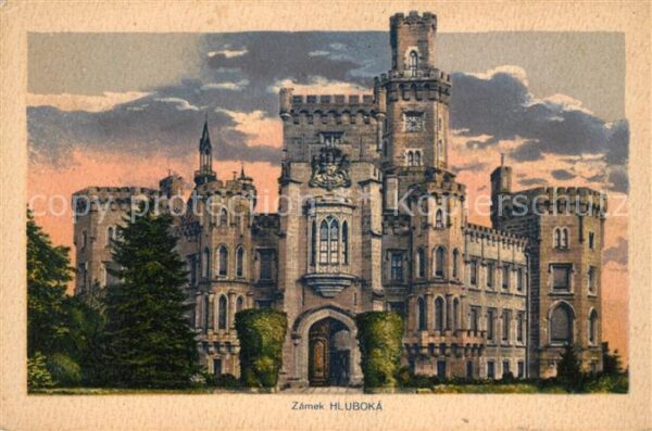 Hluboka Vltavou Zamek Schloss