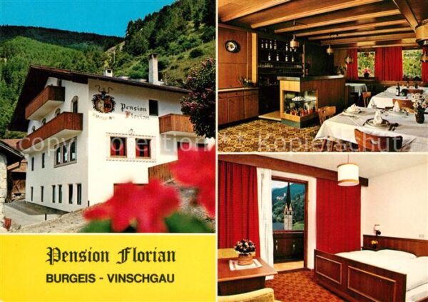Burgeis Vinschgau Pension Florian Gaststätte Fremdenzimme