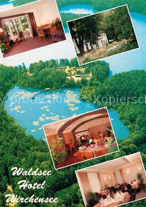 Treppeln Waldsee Hotel Wirchensee Fliegeraufnahm