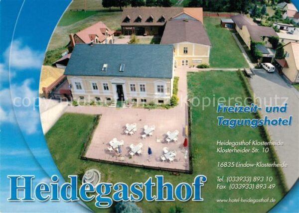 Klosterheide Lindow Freizeit- und Tagungshotel Heidegasthof