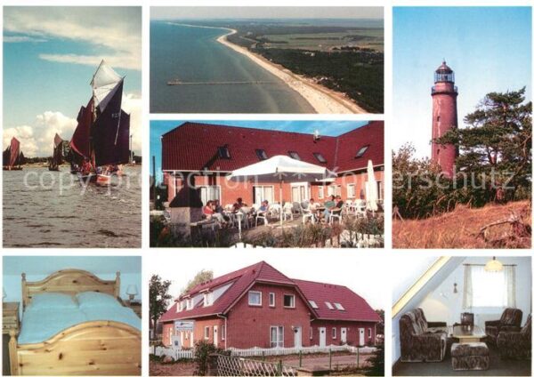 Prerow Ostseebad Appartementhaus Darss Segelschiff Leuch