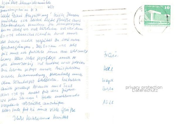 Breitenbach Zeitz Genesungsheim Otto Diehr – Bild 2