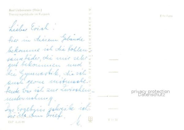 Bad Liebenstein Therapiegebäude im Kurpark – Bild 2