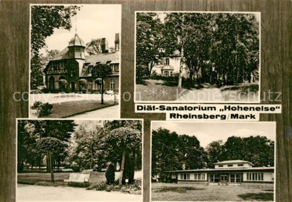 Rheinsberg Diät Sanatorium Hohenelse Park