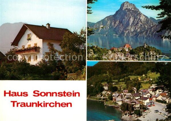 Traunkirchen Pension Haus Sonnenstein Traunsee Alpen