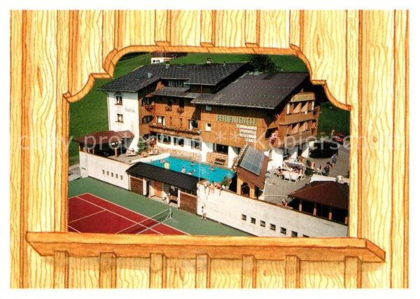 Grossdorf Egg Ferienidylle St Hubertus Hotel Tennis S
