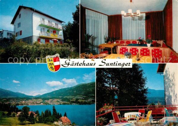 Seeboden Millstaettersee Gästehaus Pension Suntinger Terrasse La