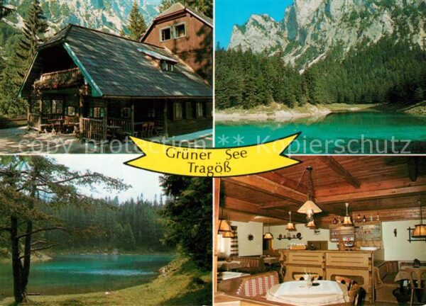 Tragoess Seerestaurant Grüner See Alpen