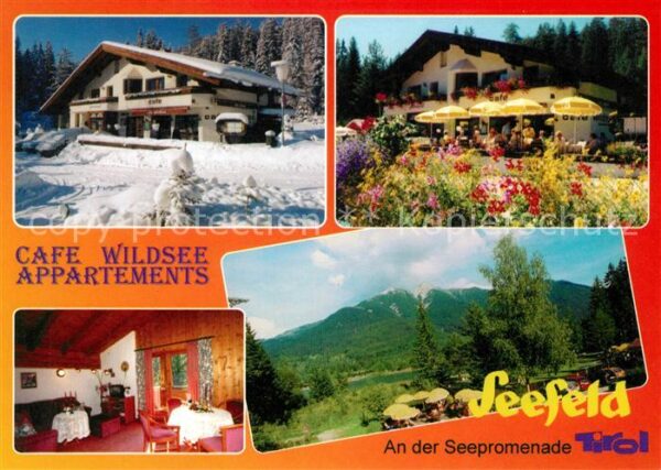 Seefeld Tirol Cafe Haus Wildsee Appartements Landscha