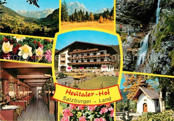 Heutal Unken Gasthof Pension Heutaler Hof Kapelle Wa