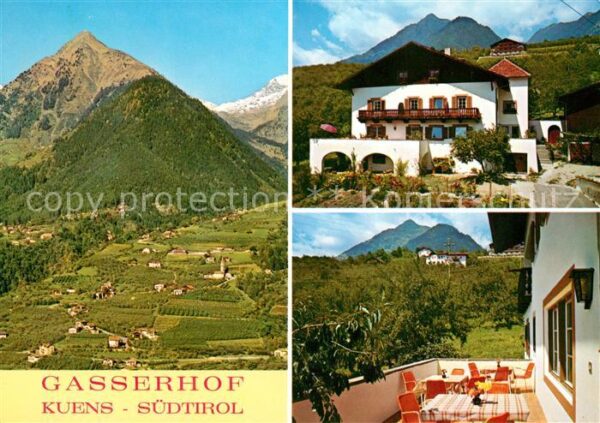 Kuens Gästehaus Pension Alpen Fliegeraufnahme