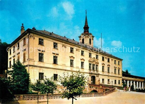 Lysice Pruceli zamku Schloss Fassade