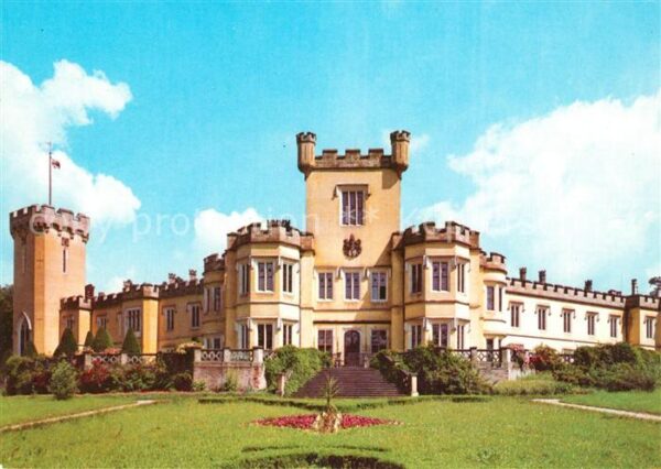 Nechanice Nechanitz Hradek Schloss Schlossgarten