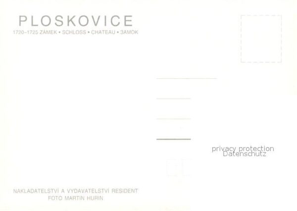 Ploskovice Zamek Schloss – Bild 2