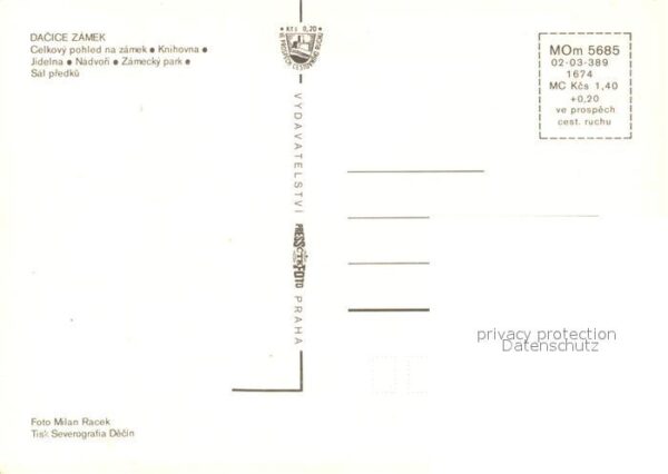 Dacice Datschitz Zamek Schloss – Bild 2