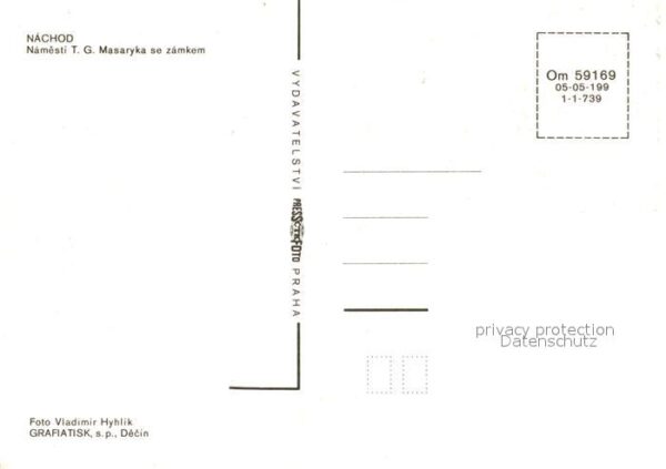 Nachod Tschechien Namesti T. G. Masaryka se zamkem Platz – Bild 2