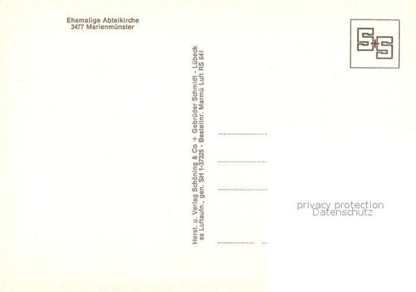 Marienmuenster Ehemalige Abteikirche Fliegeraufnahme – Bild 2