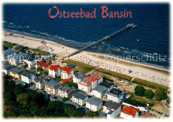 Bansin Ostseebad Fliegeraufnahme