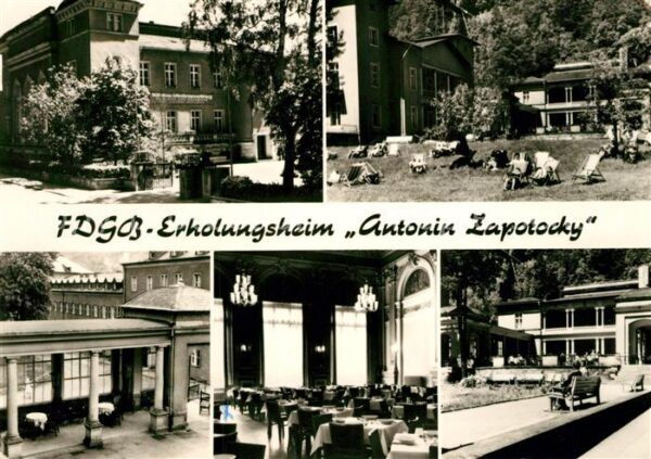 Bad Schandau FDGB Erholungsheim Antonin Zapotocky