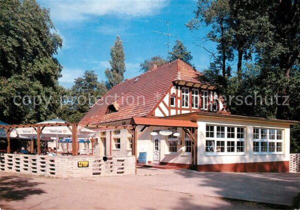 Bad Saarow Restaurant Pechhütte Terrasse
