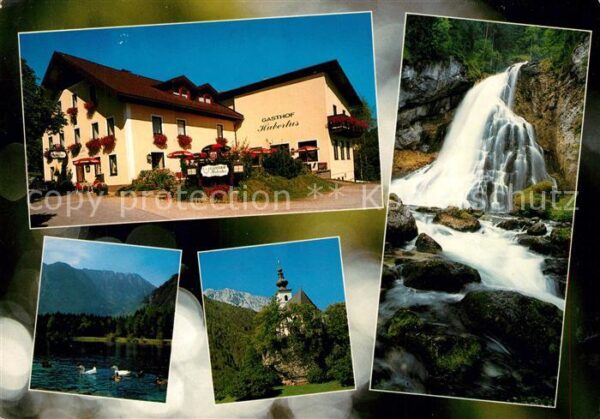 Torren Golling Gasthof Restaurant Hubertus Wasserfall