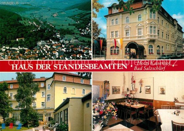 Bad Salzschlirf Haus der Standesbeamten Hotel Kaiserhof