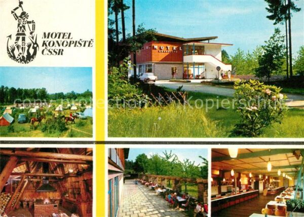 Konopiste Tschechien Motel Autocamping Restaurant