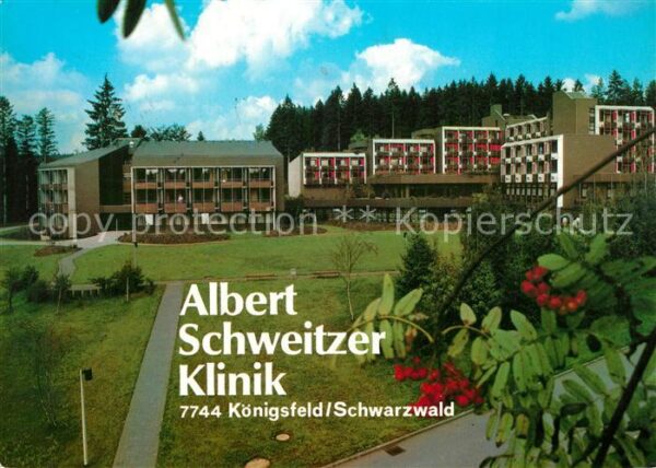 Koenigsfeld Schwarzwald Albert Schweitzer Klinik