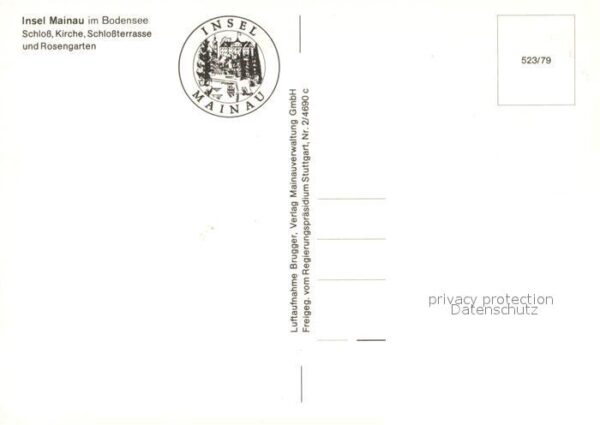 Insel Mainau Schloss Kirche Schlossterrasse Rosengar – Bild 2