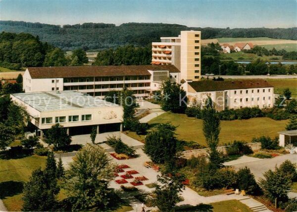Bad Schussenried Kurparkklinik mit Zellerseebad und Zell